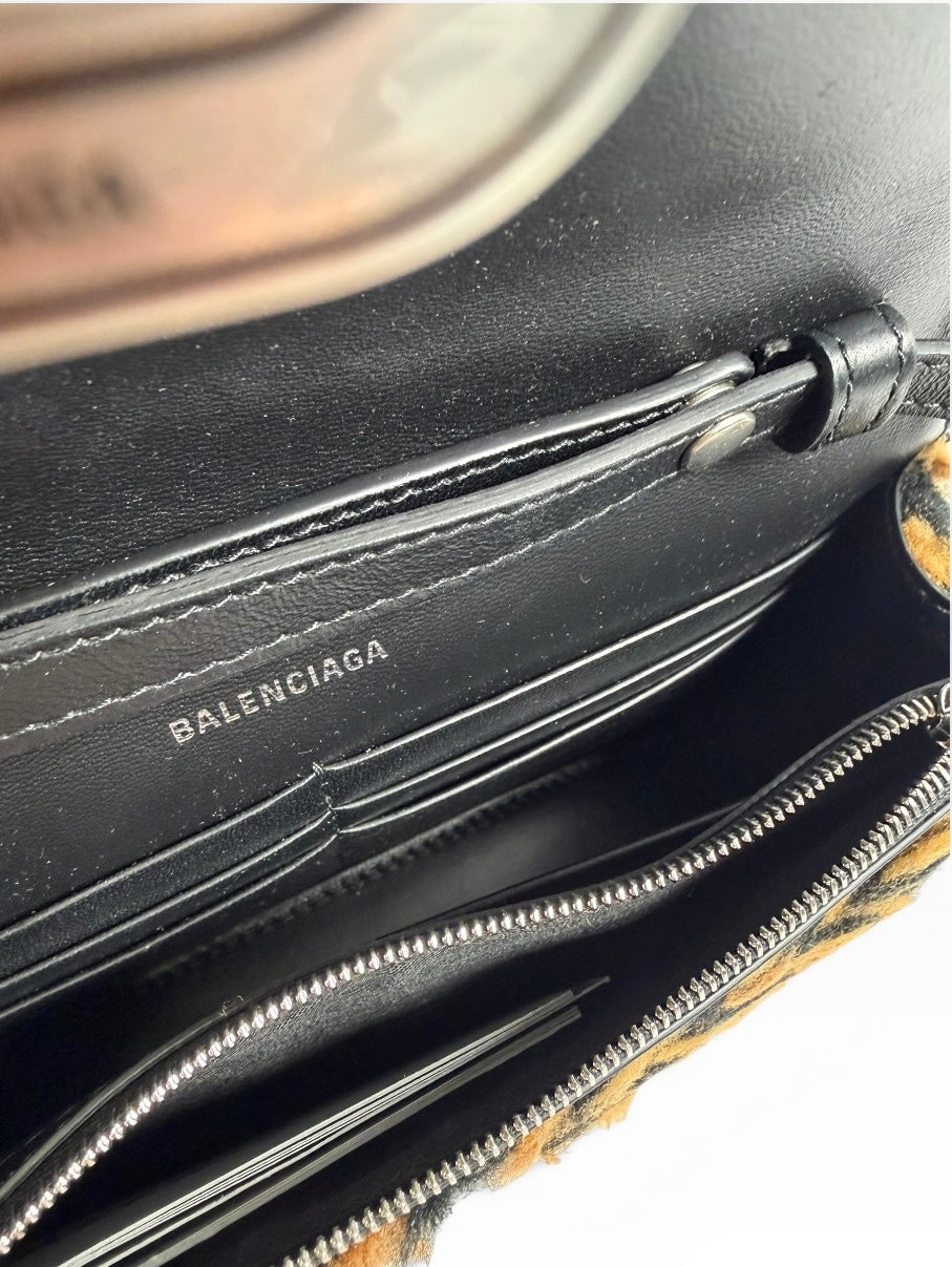 Balenciaga Faux Fur Hourglass