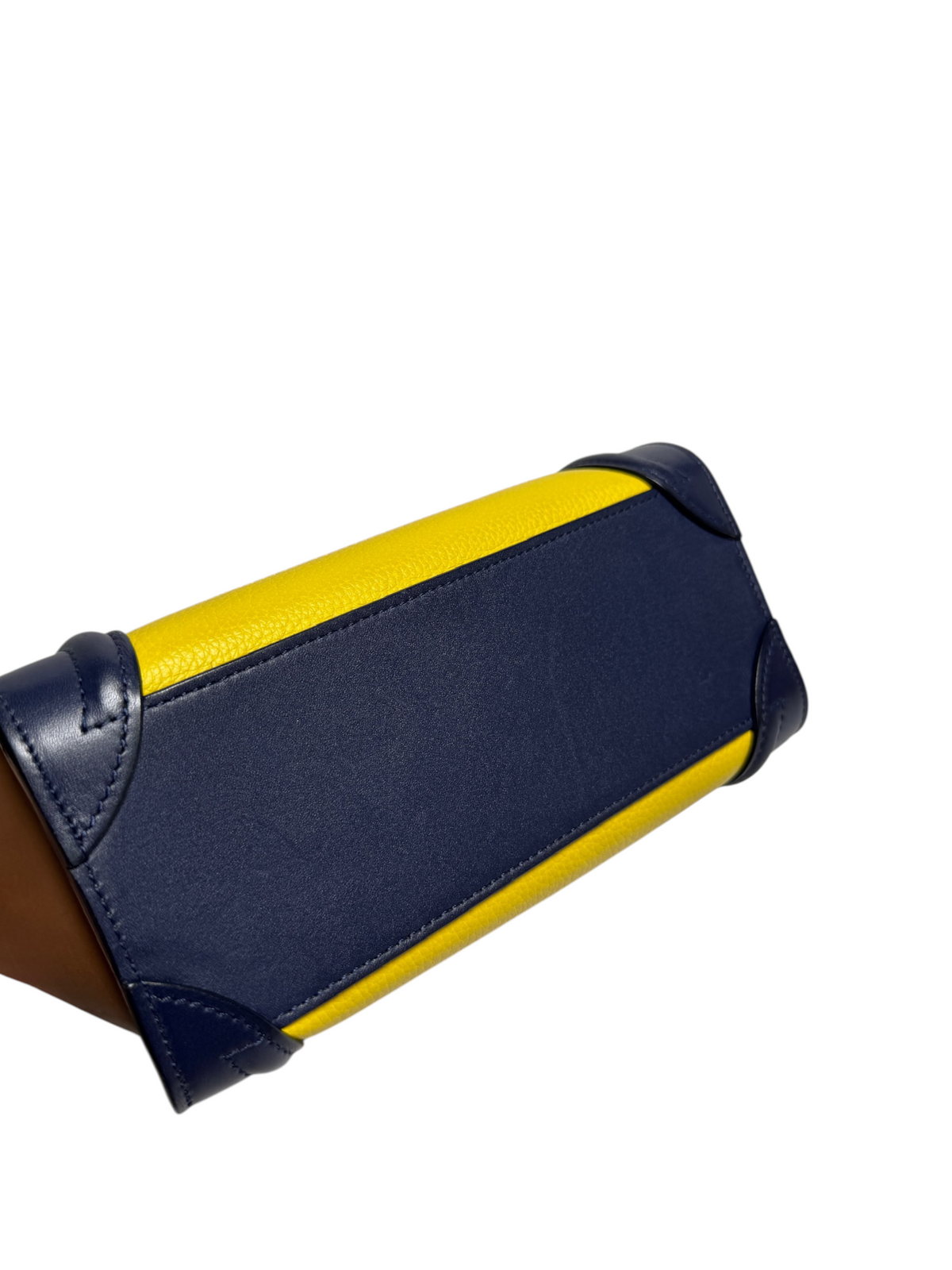 Celine Nano Luggage Tricolor Yellow T9242