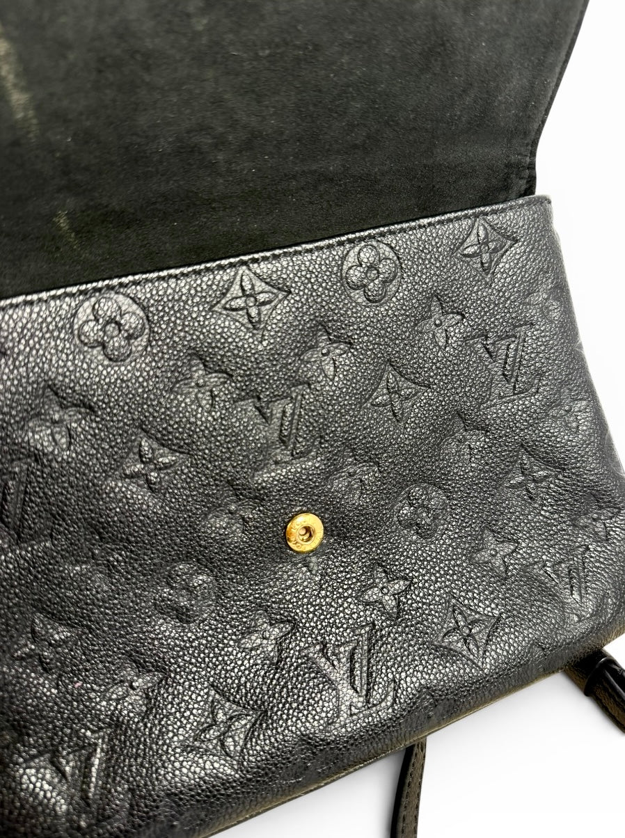 Louis Vuitton Black Empreinte Twice Crossbody