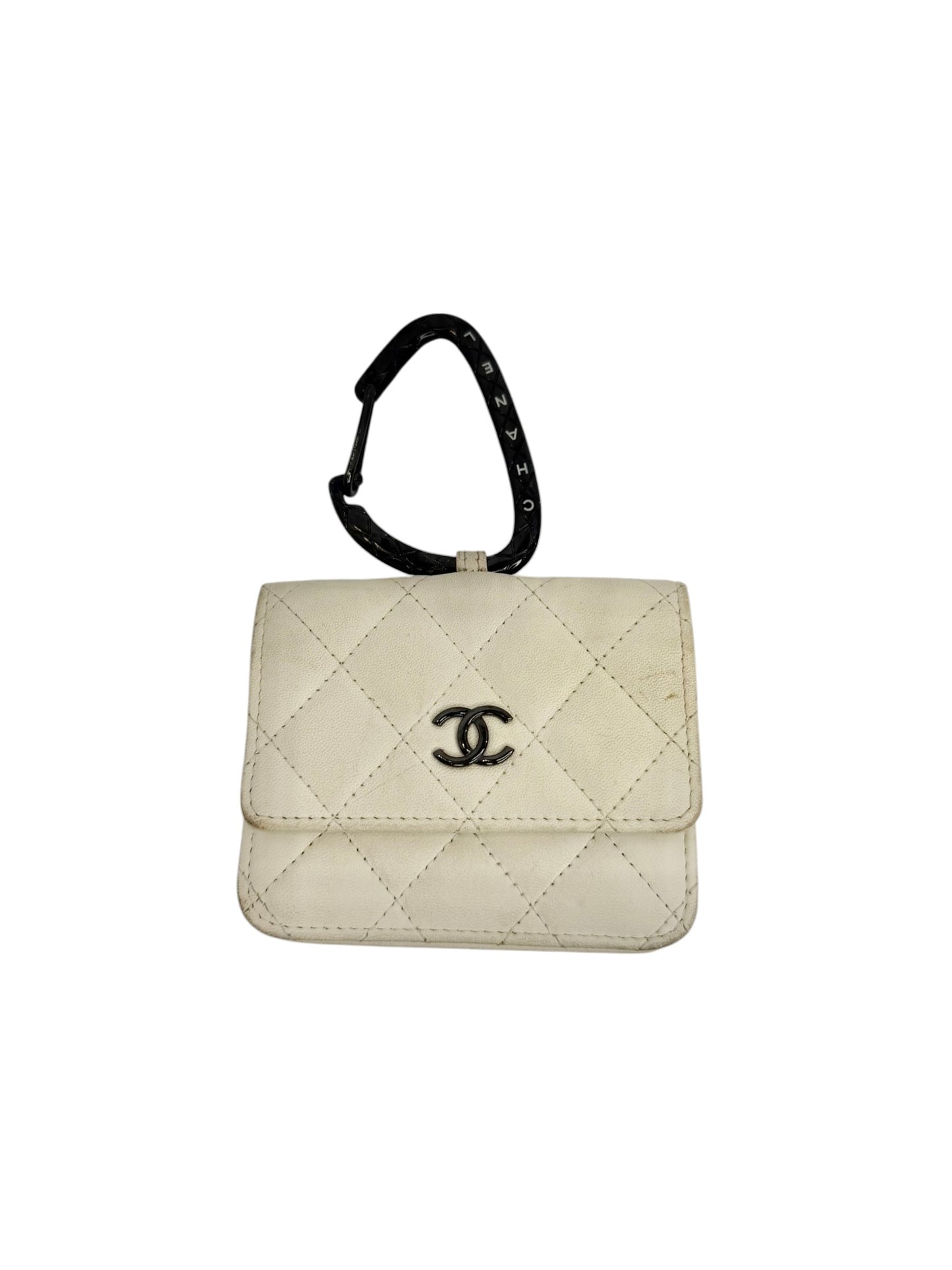 Chanel White Key Charm T8530