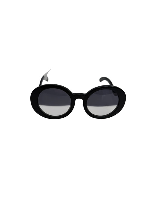 Chanel Black Round Sunglasses