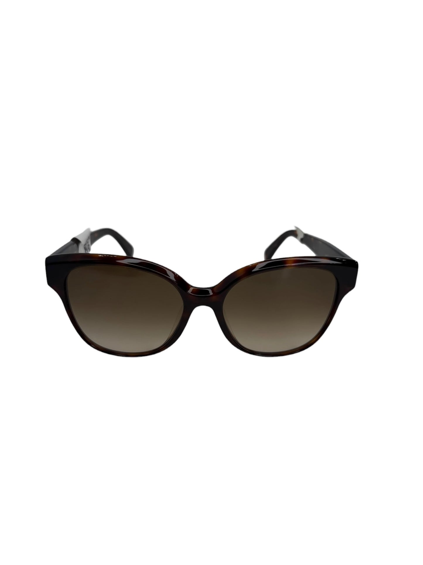 Celine Tortoiseshell Cateye Sunglasses With Case T1128