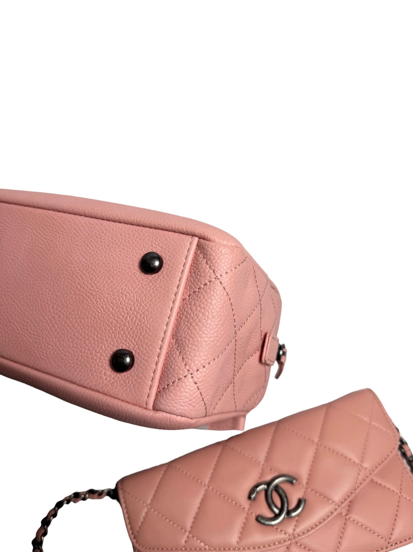Chanel Pink Caviar Camera Bag