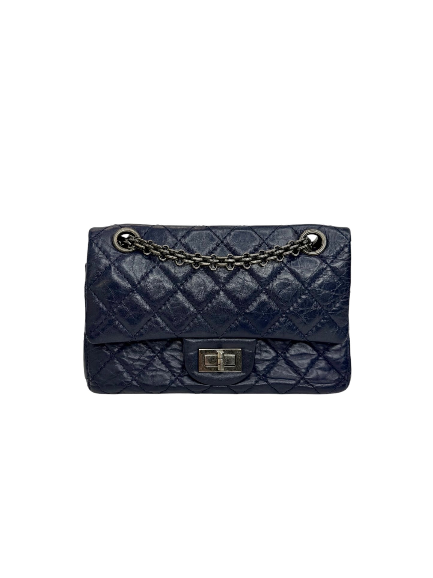 Chanel Dark Blue Mini Reissue T8117