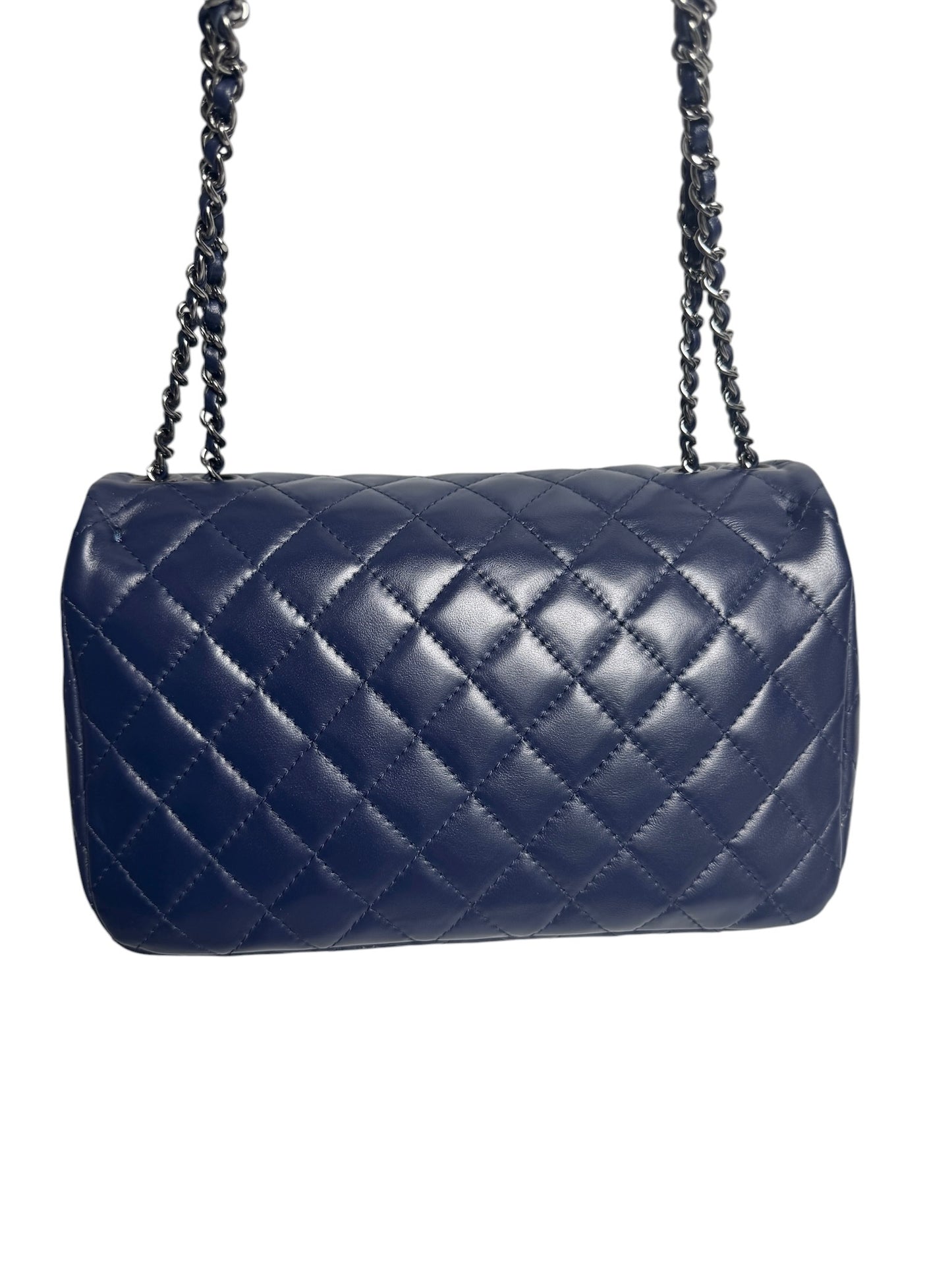 Chanel Small Navy Single Flap