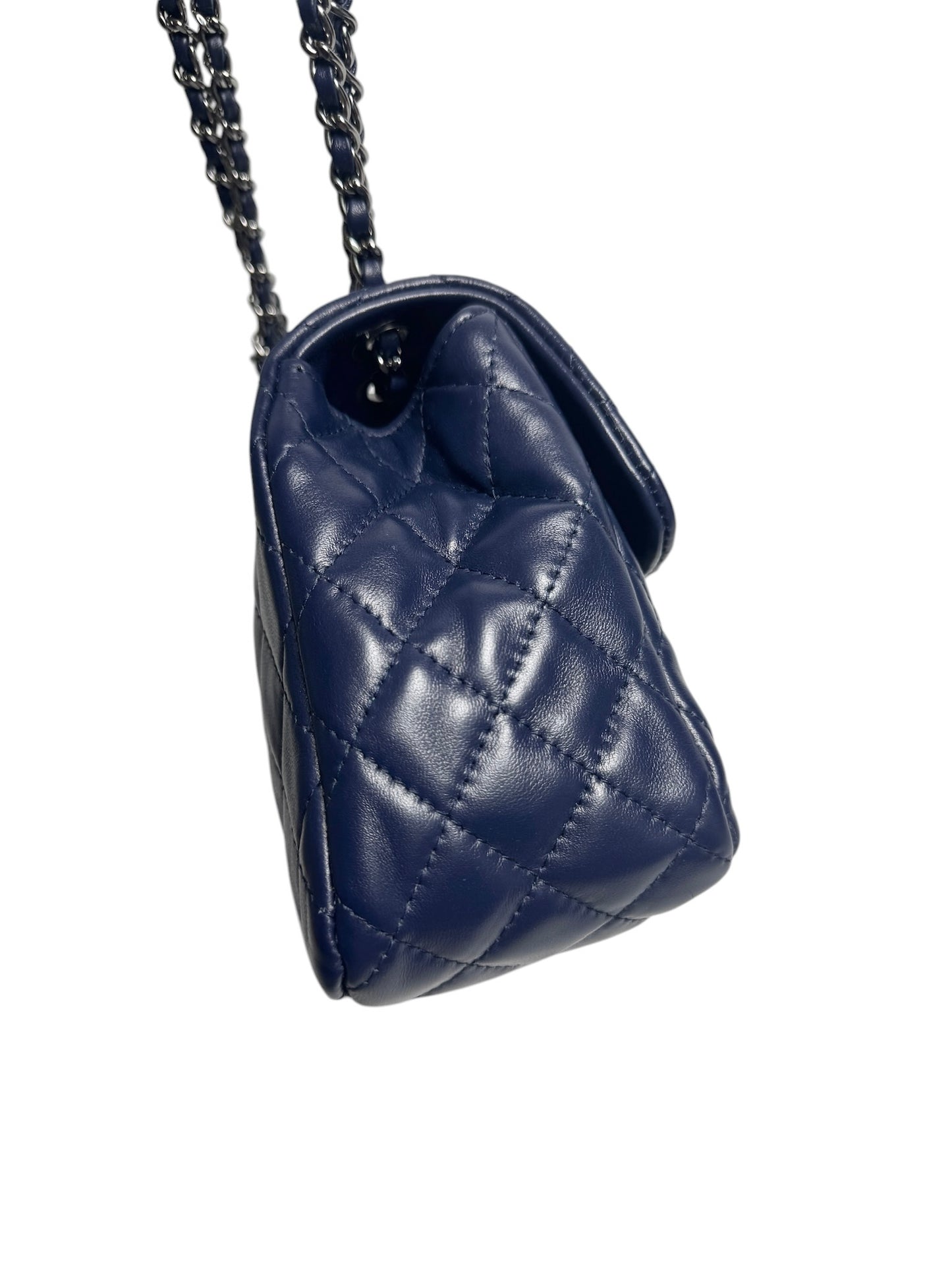 Chanel Small Navy Single Flap