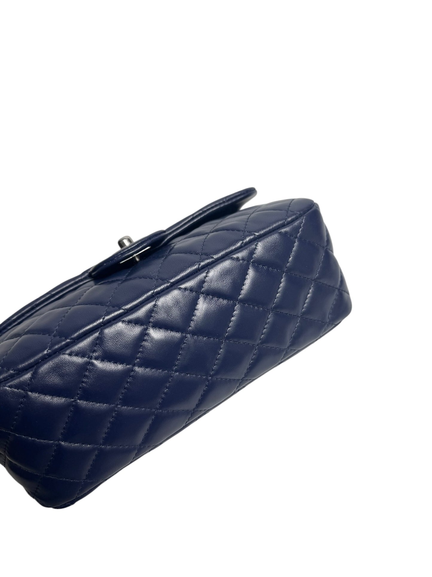 Chanel Small Navy Single Flap