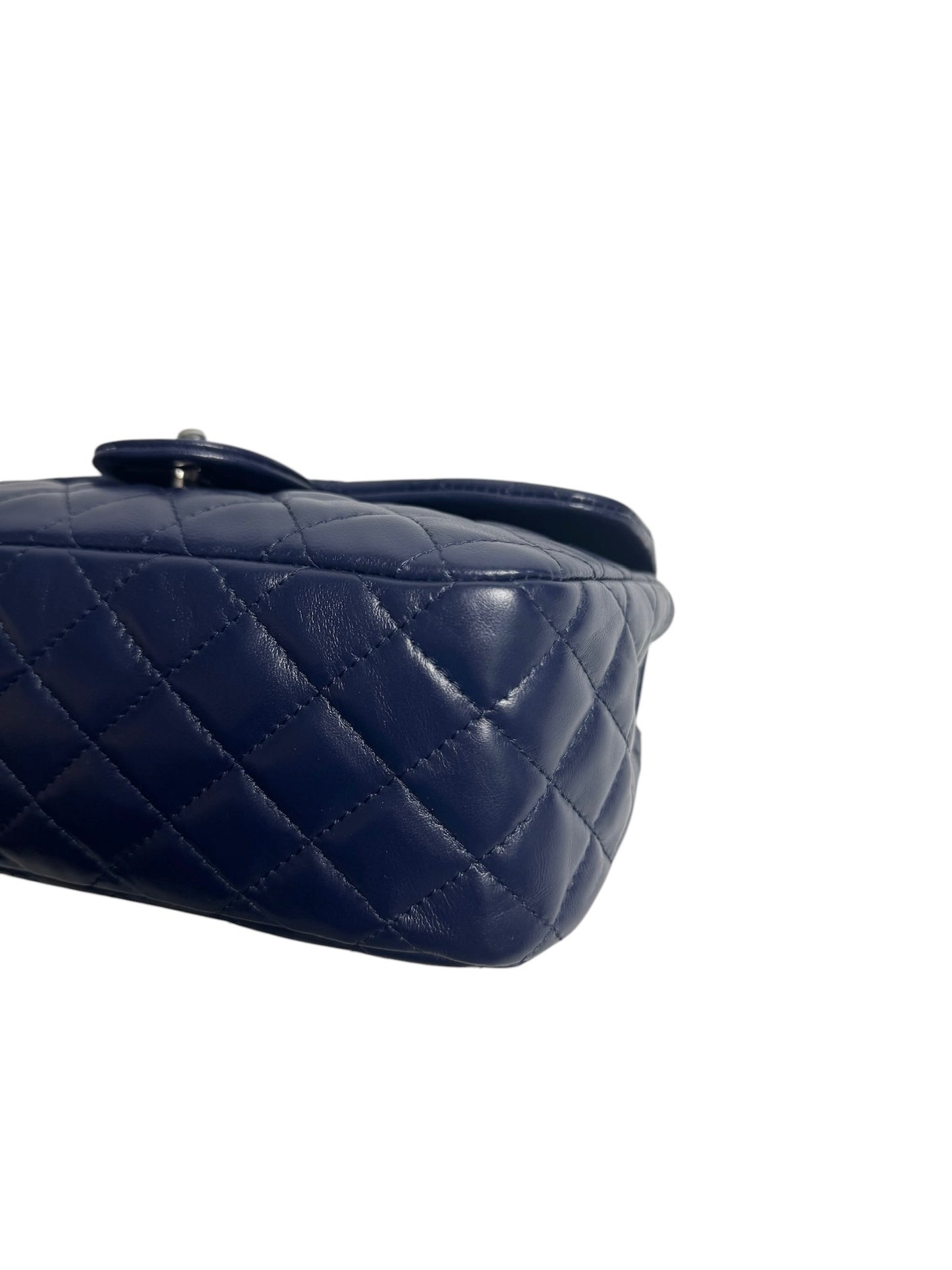 Chanel Small Navy Single Flap