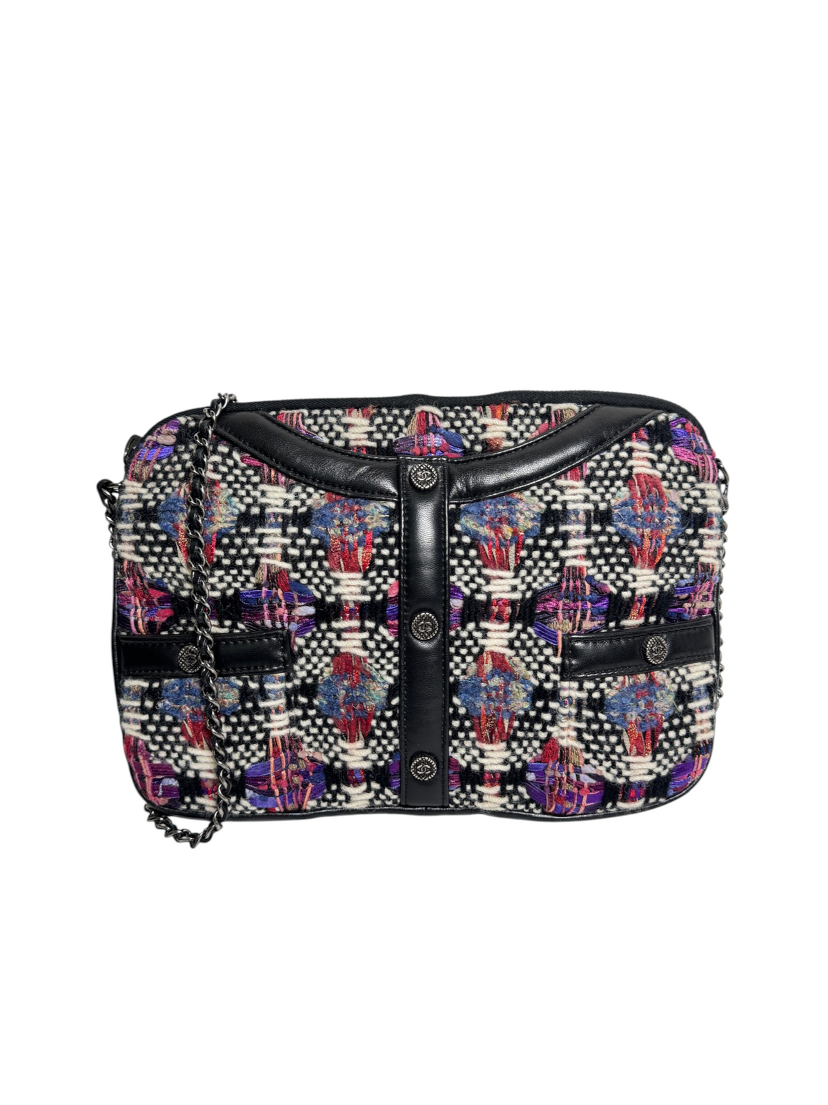 Chanel Tweed Girl Jacket Bag T9246