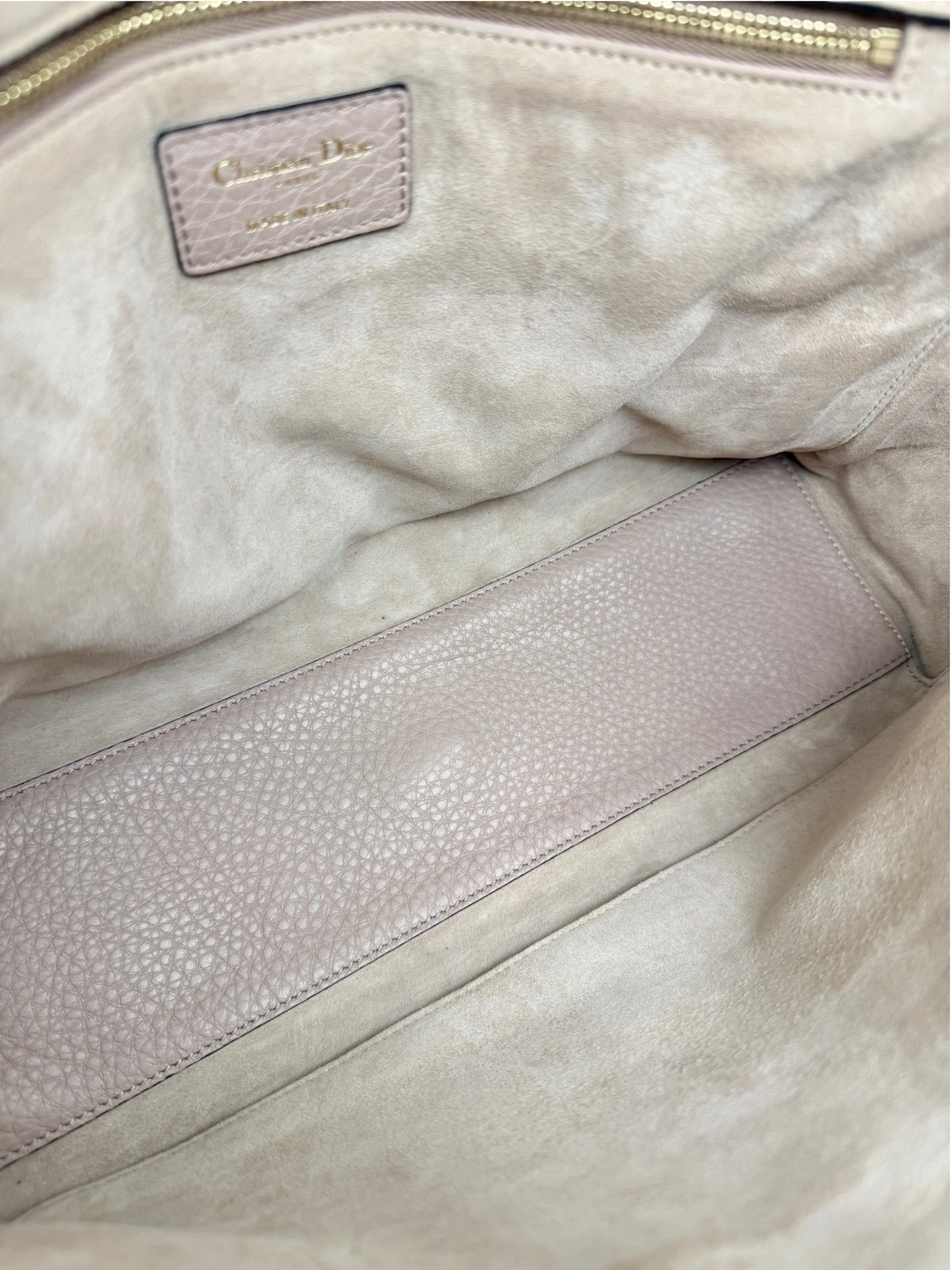 Dior Pink Calfskin Large Lady Dior GHW T8753