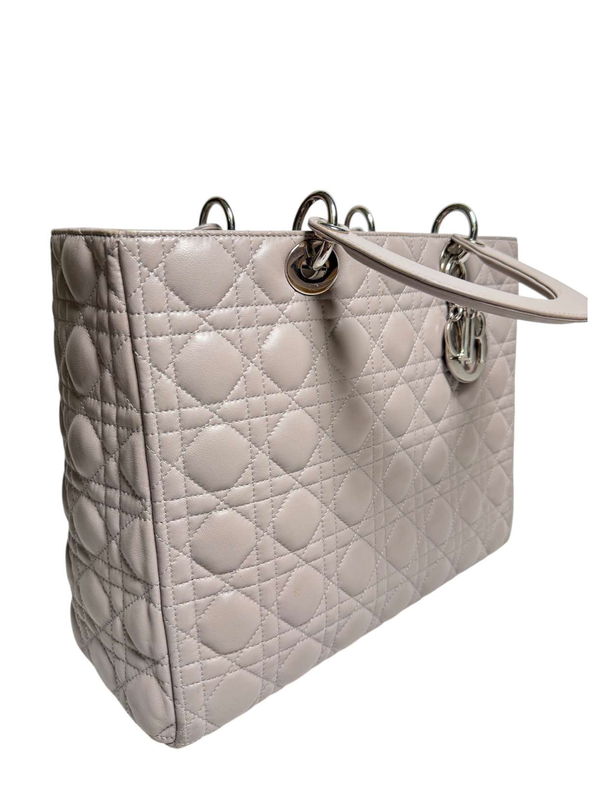 Christian Dior Large Gray Lady Dior SHW T9247