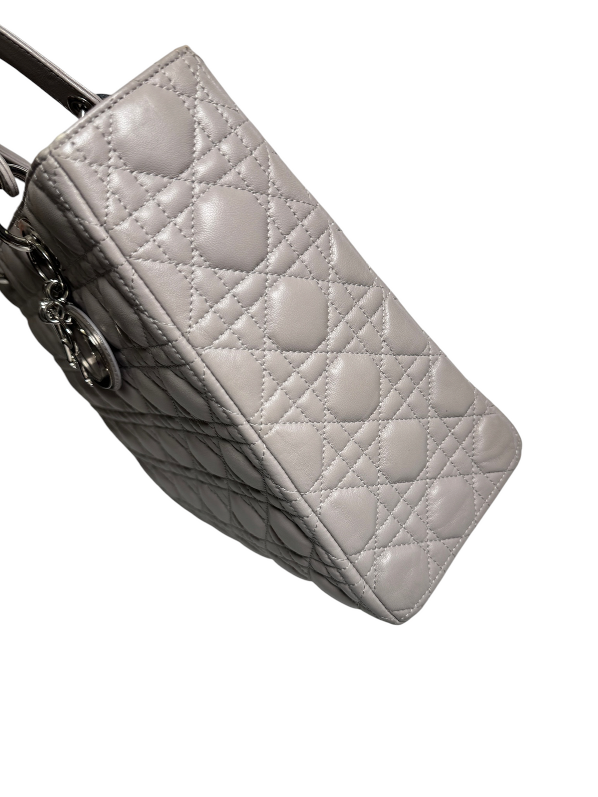 Christian Dior Large Gray Lady Dior SHW T9247
