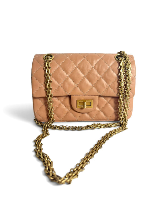 Chanel Pink Mini Reissue 2.55 Calfskin