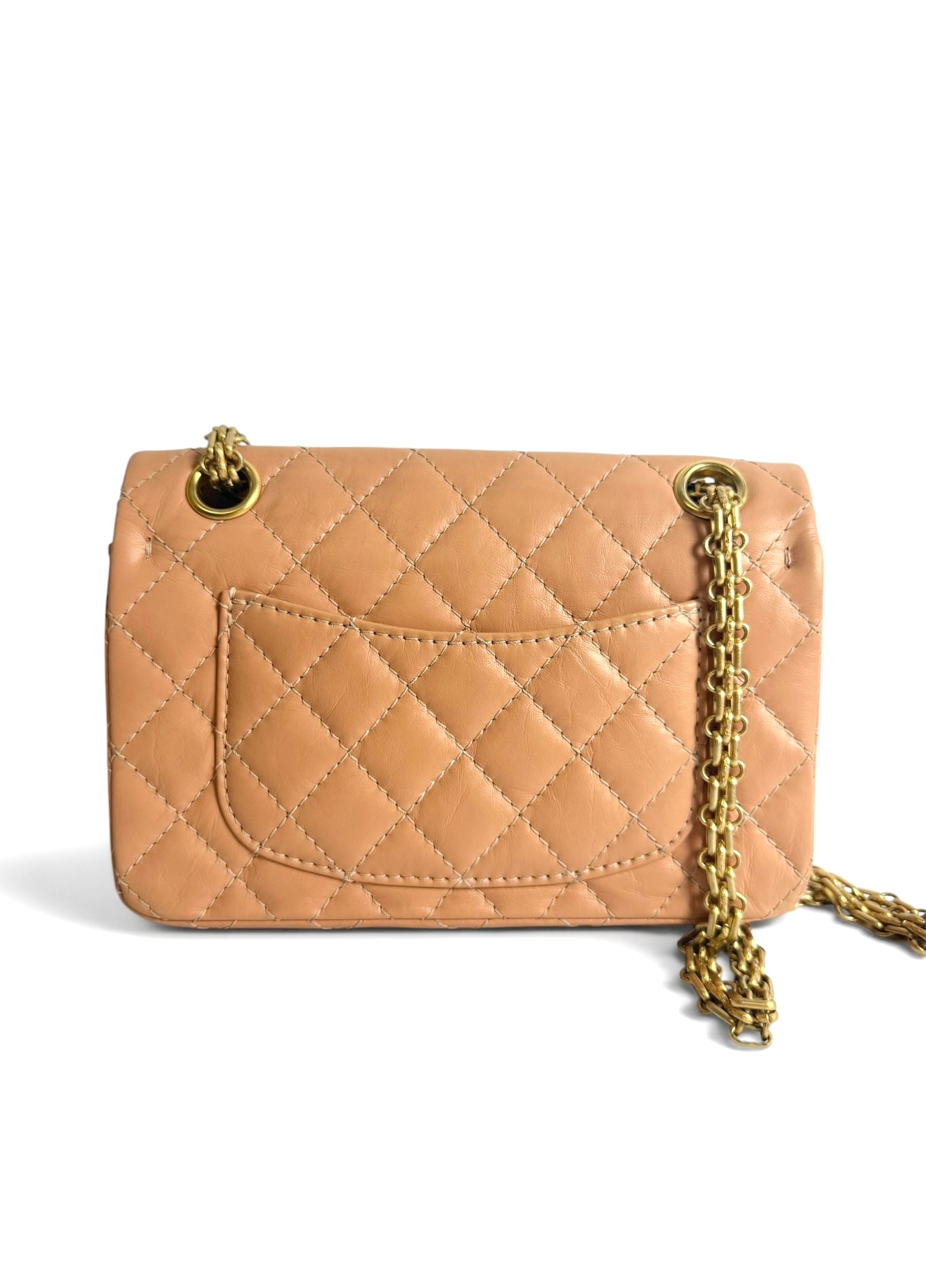 Chanel Pink Mini Reissue 2.55 Calfskin