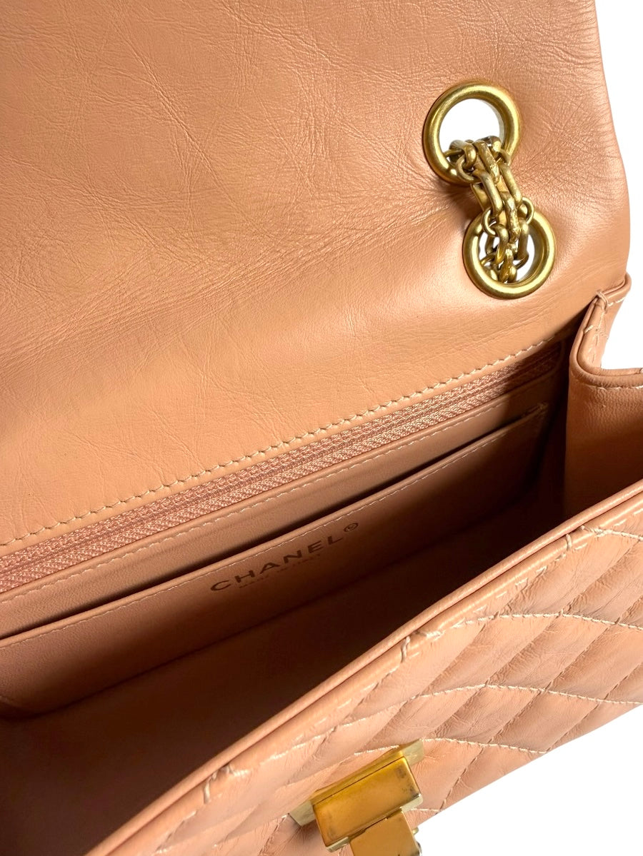 Chanel Pink Mini Reissue 2.55 Calfskin