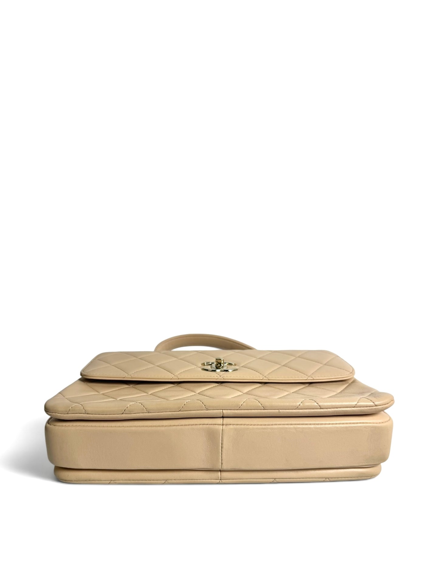 Chanel Beige Trendy CC Top Handle Medium