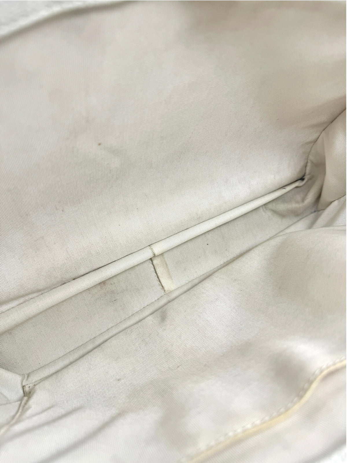 Chanel White Caviar Grand Shopping Tote SHW