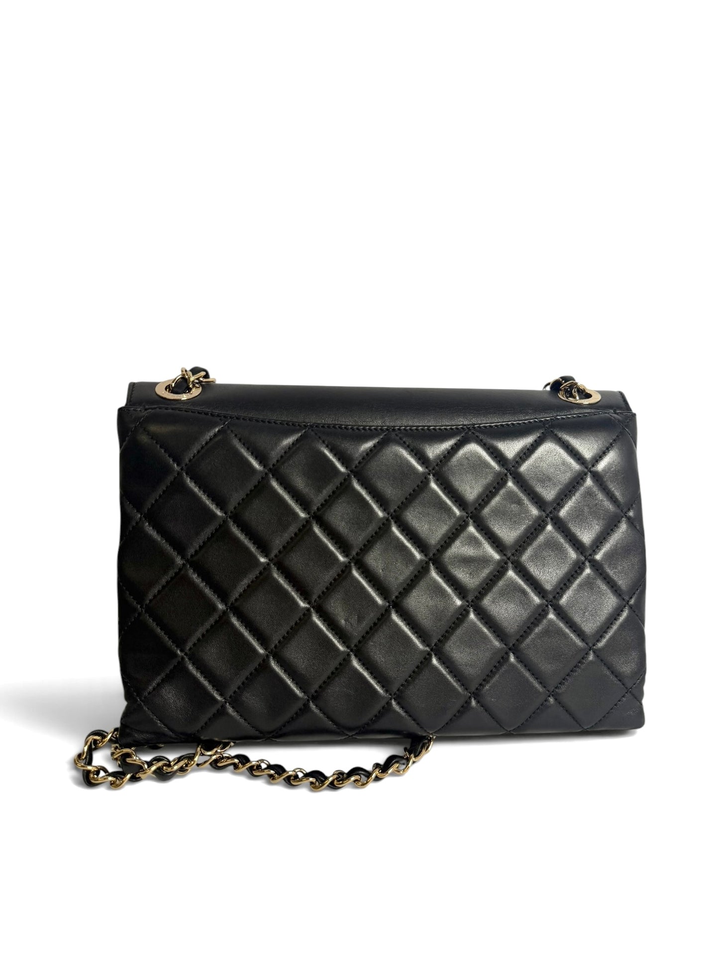 Chanel Black Quilted Shoulder and Crossbody Bag