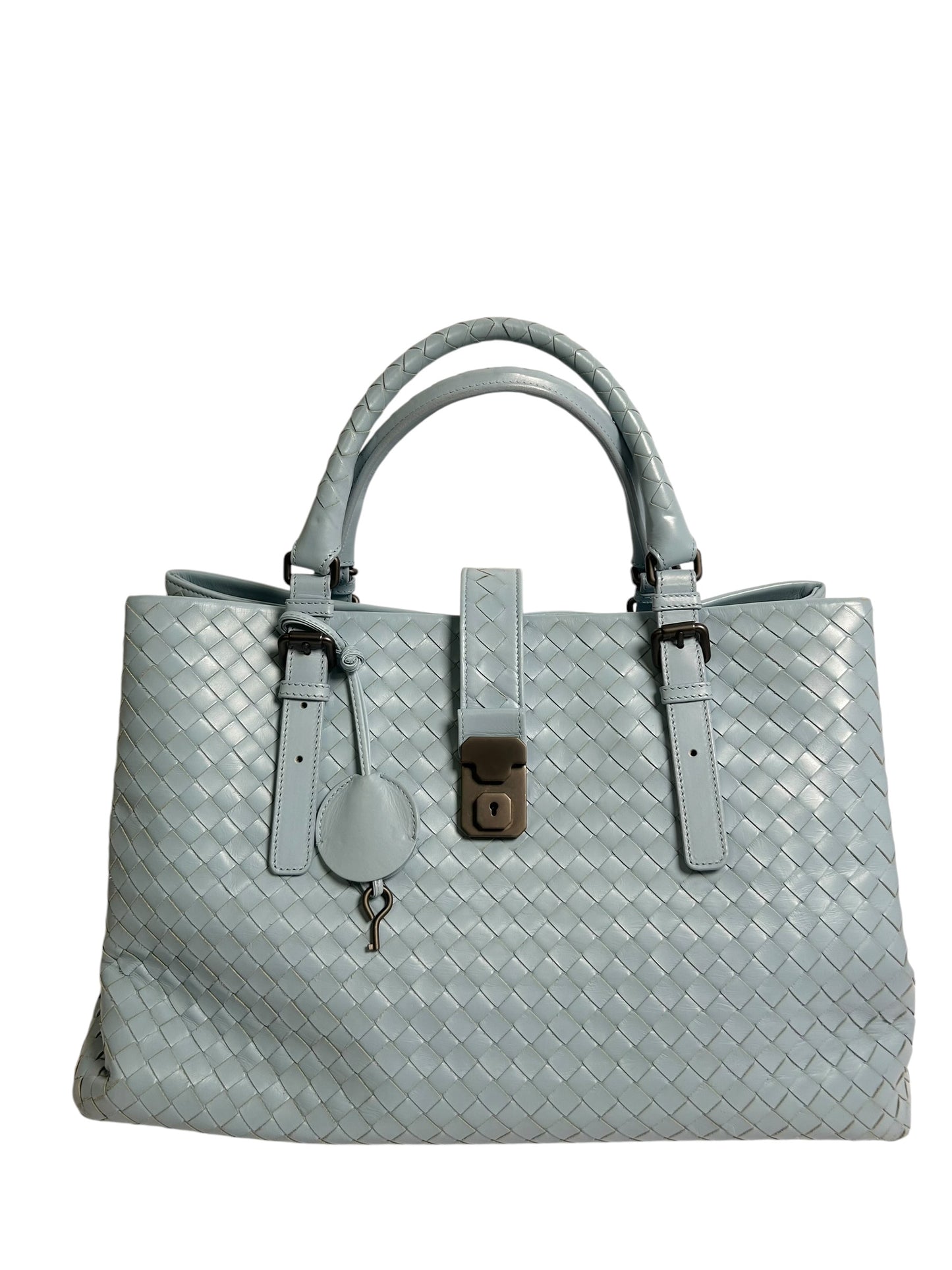 Bottega Veneta Large Intrecciato Roma Bag