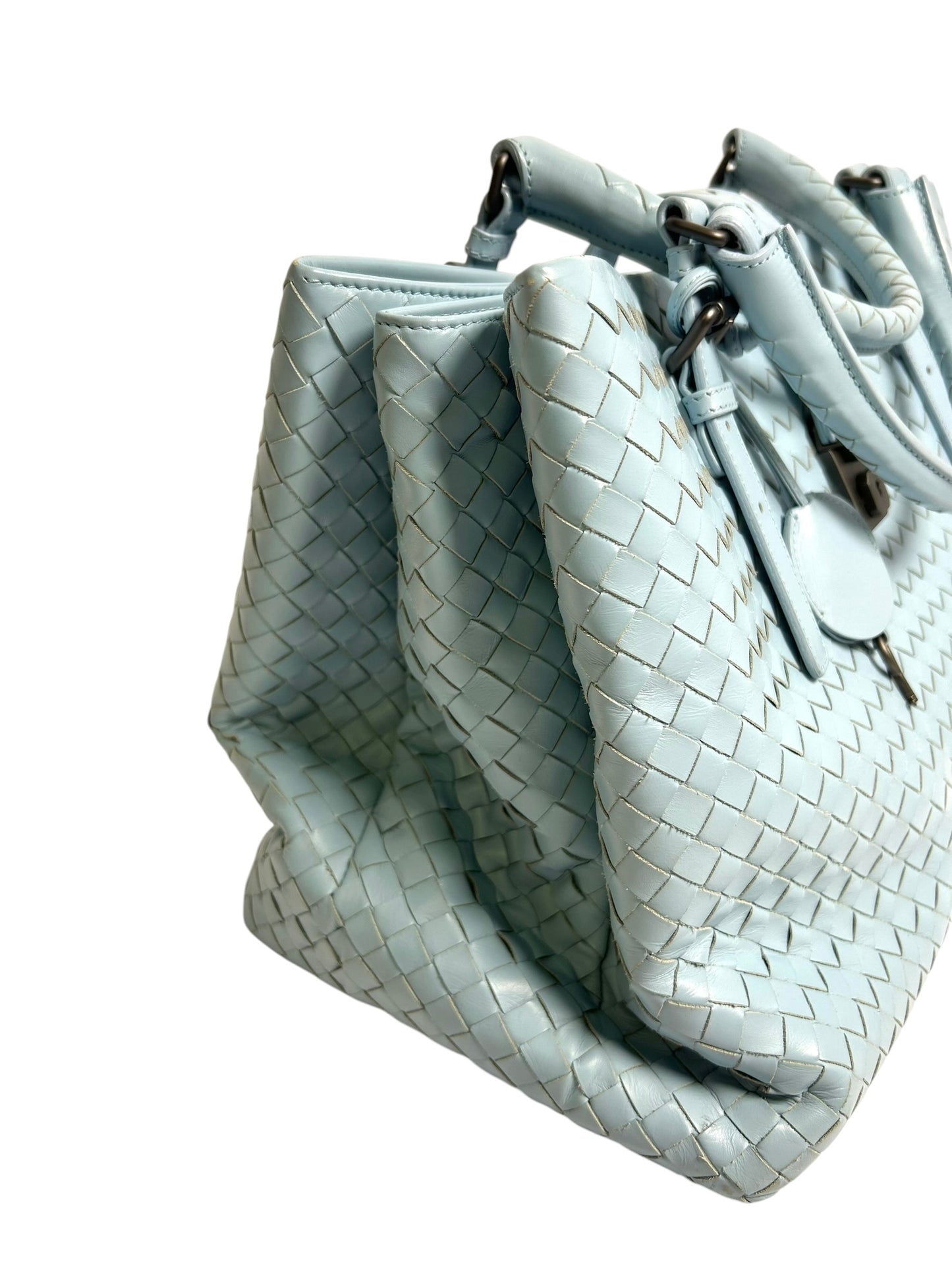 Bottega Veneta Large Intrecciato Roma Bag