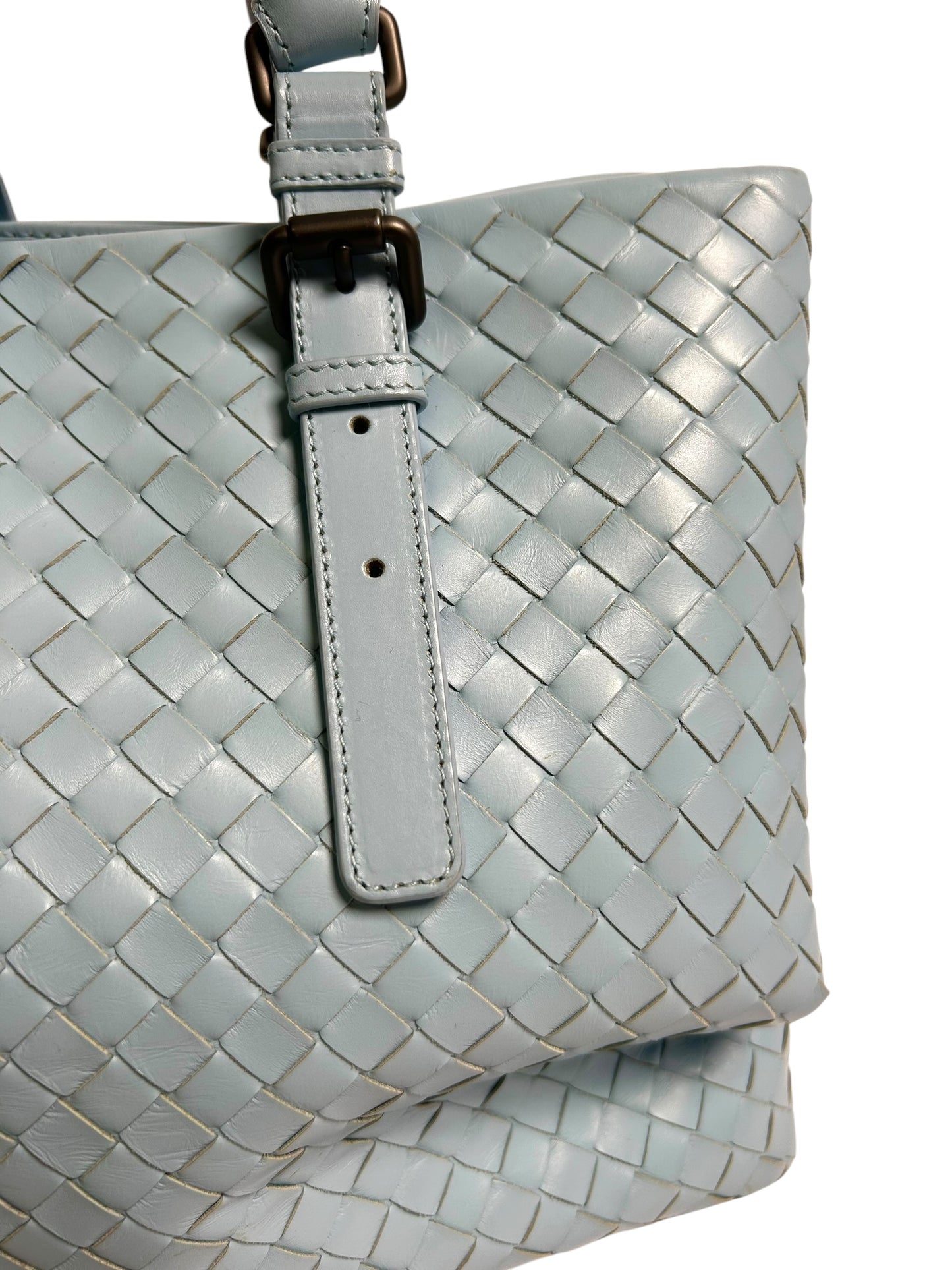 Bottega Veneta Large Intrecciato Roma Bag