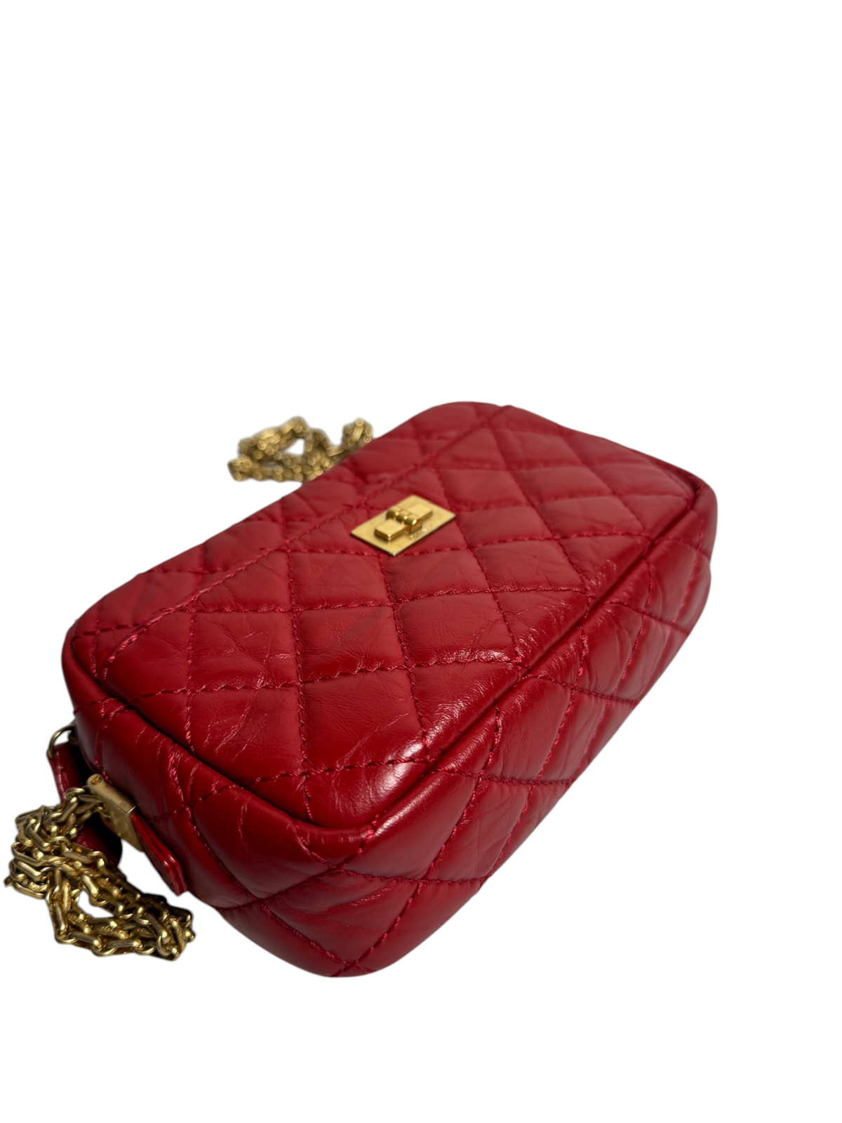 Chanel Red Reissue Camera Crossbody T9249