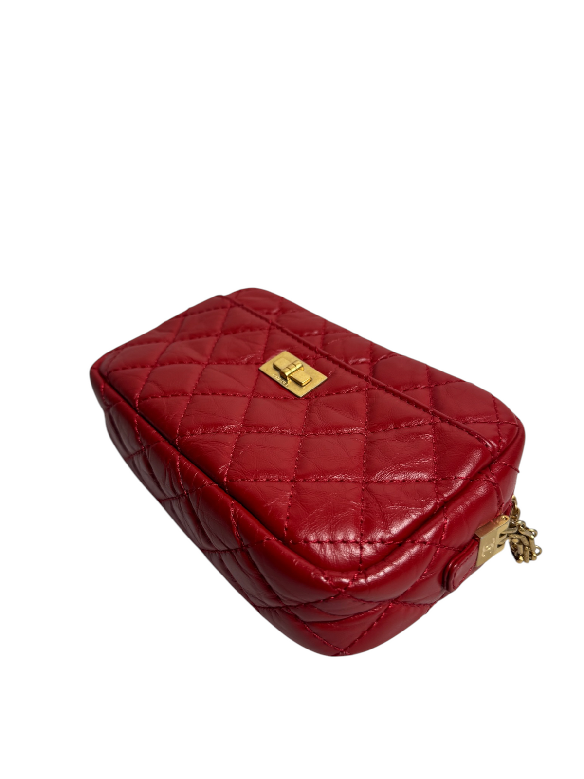 Chanel Red Reissue Camera Crossbody T9249
