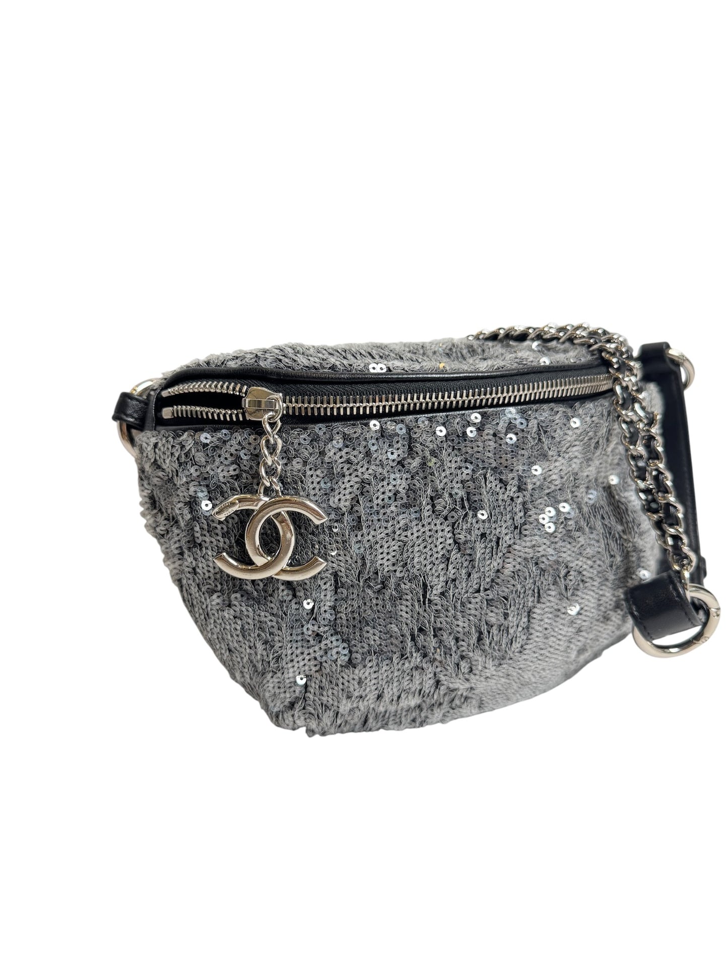 Chanel Sequins Metallic Waist Bag