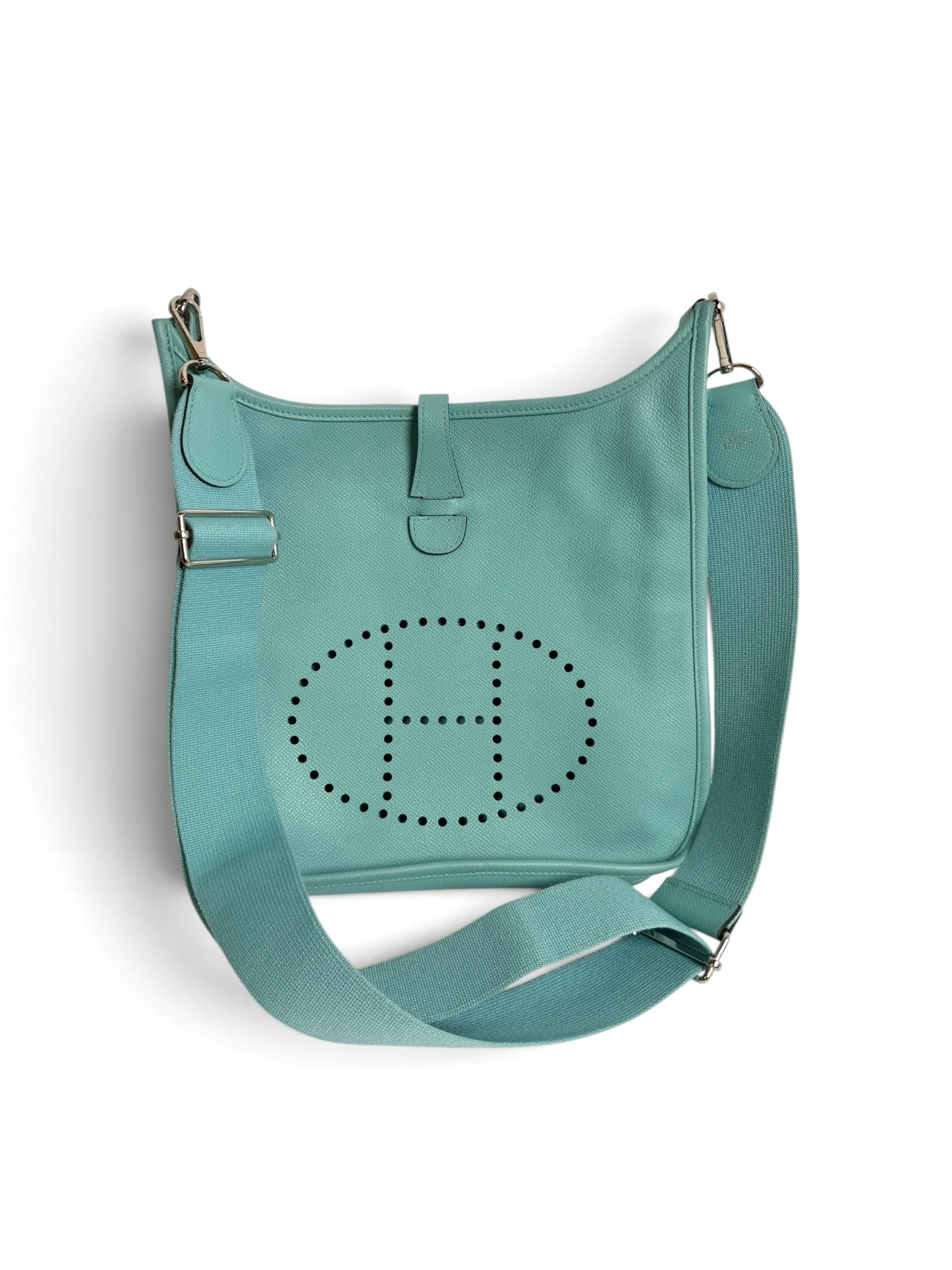 Hermes Taurillon Clemence Evelyn GM Blue