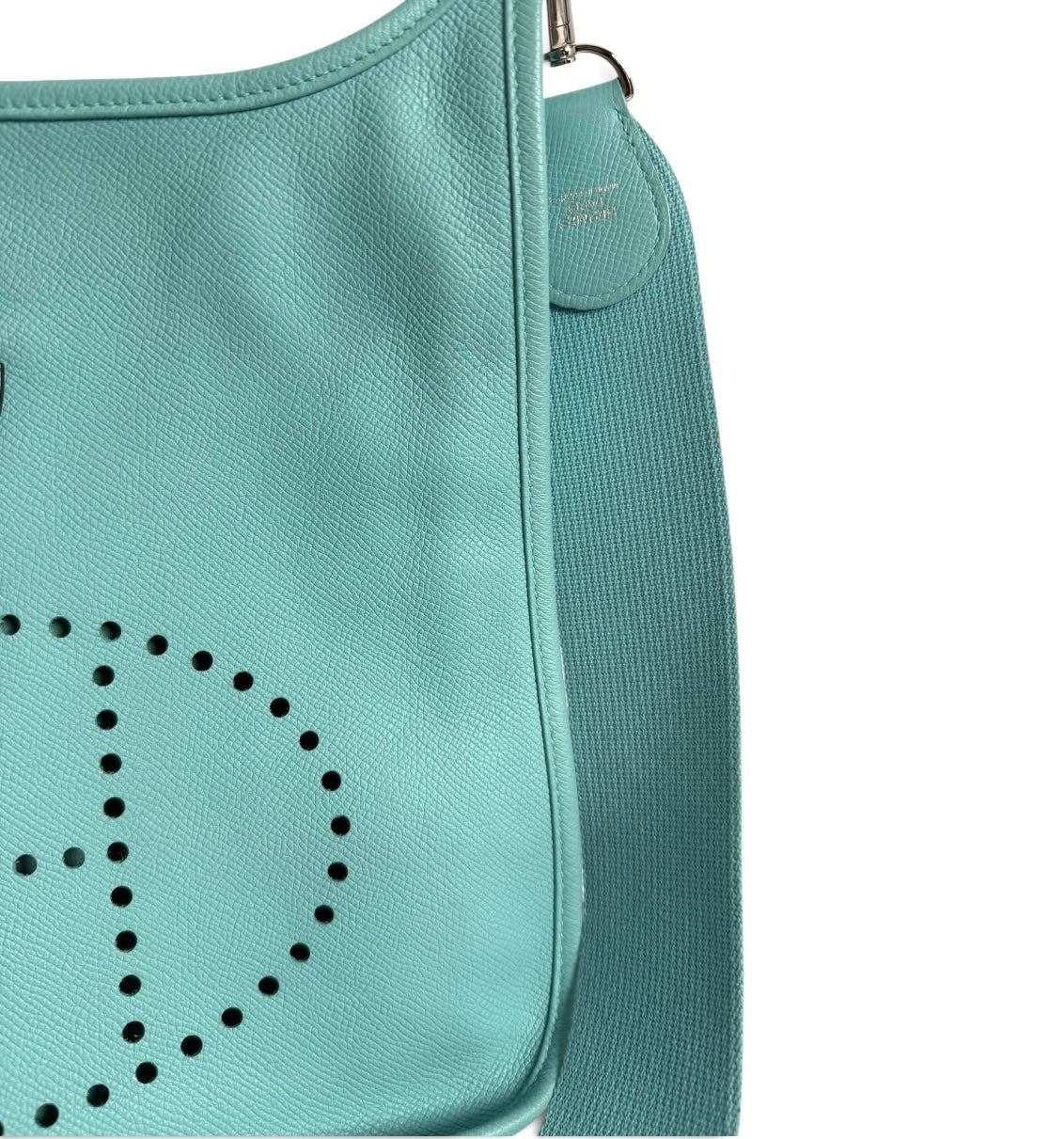 Hermes Taurillon Clemence Evelyn GM Blue