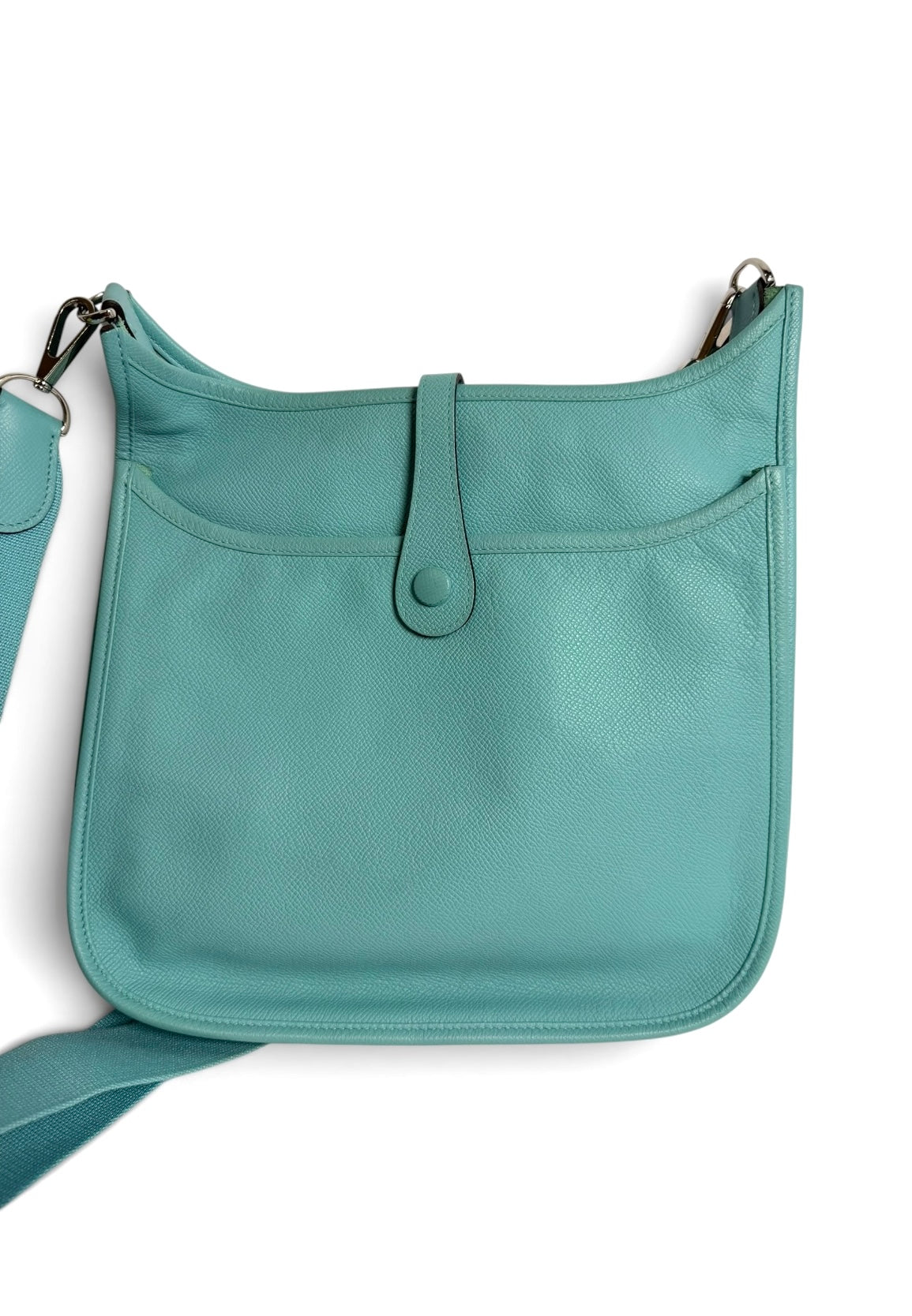 Hermes Taurillon Clemence Evelyn GM Blue