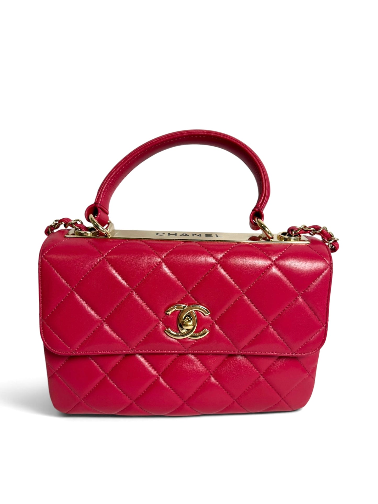 Chanel Trendy CC Lambskin Small Pink
