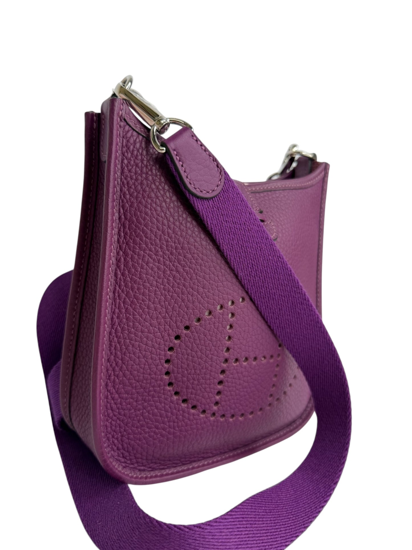 Hermes Evelyne TPM Anemone Purple Calf T8699