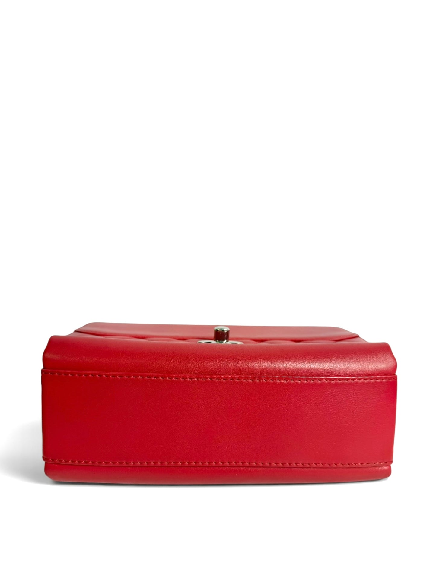 Chanel Tramezzo Small Flap Red SHW