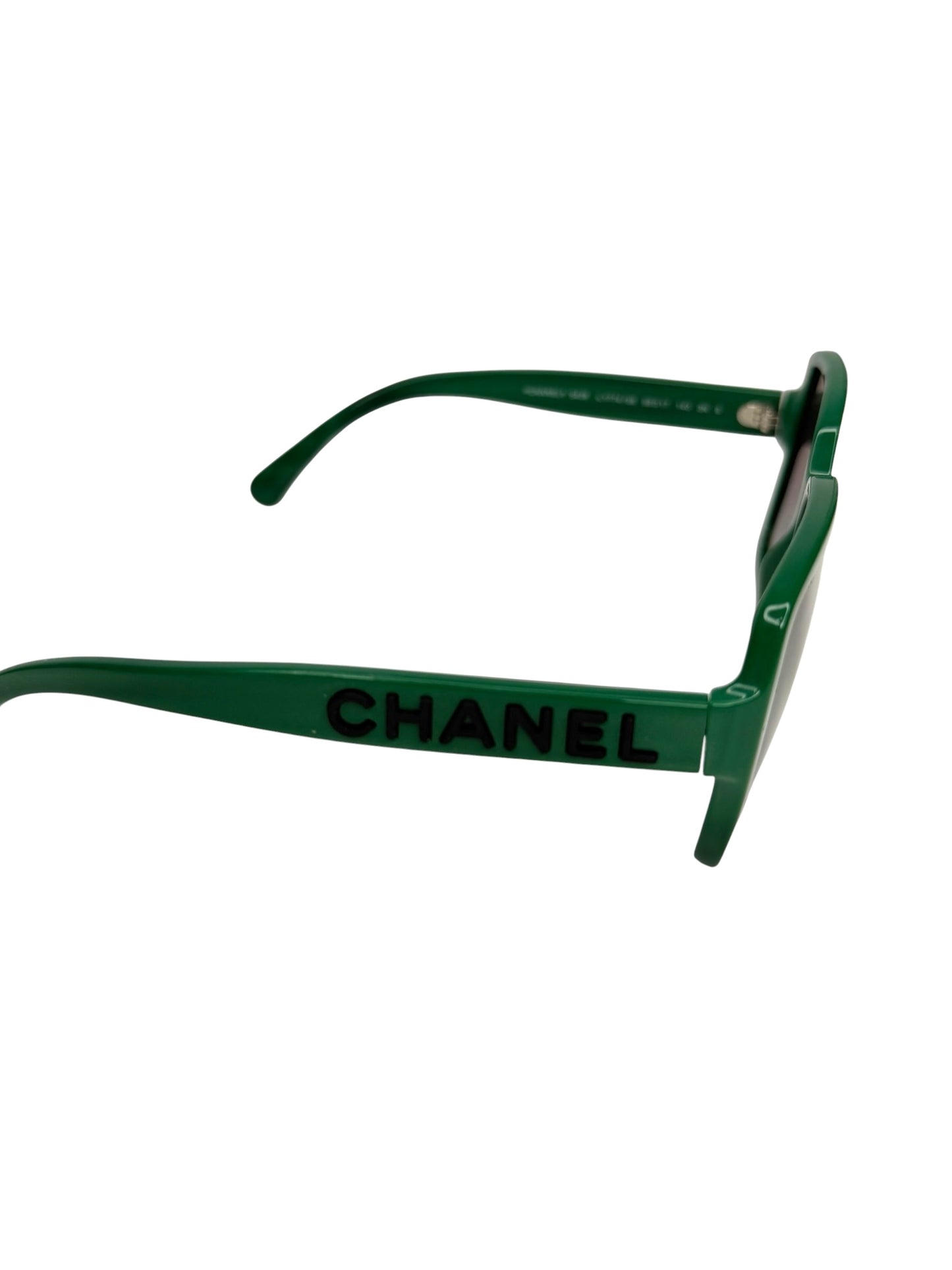 Chanel Green Square Sunglasses T8831