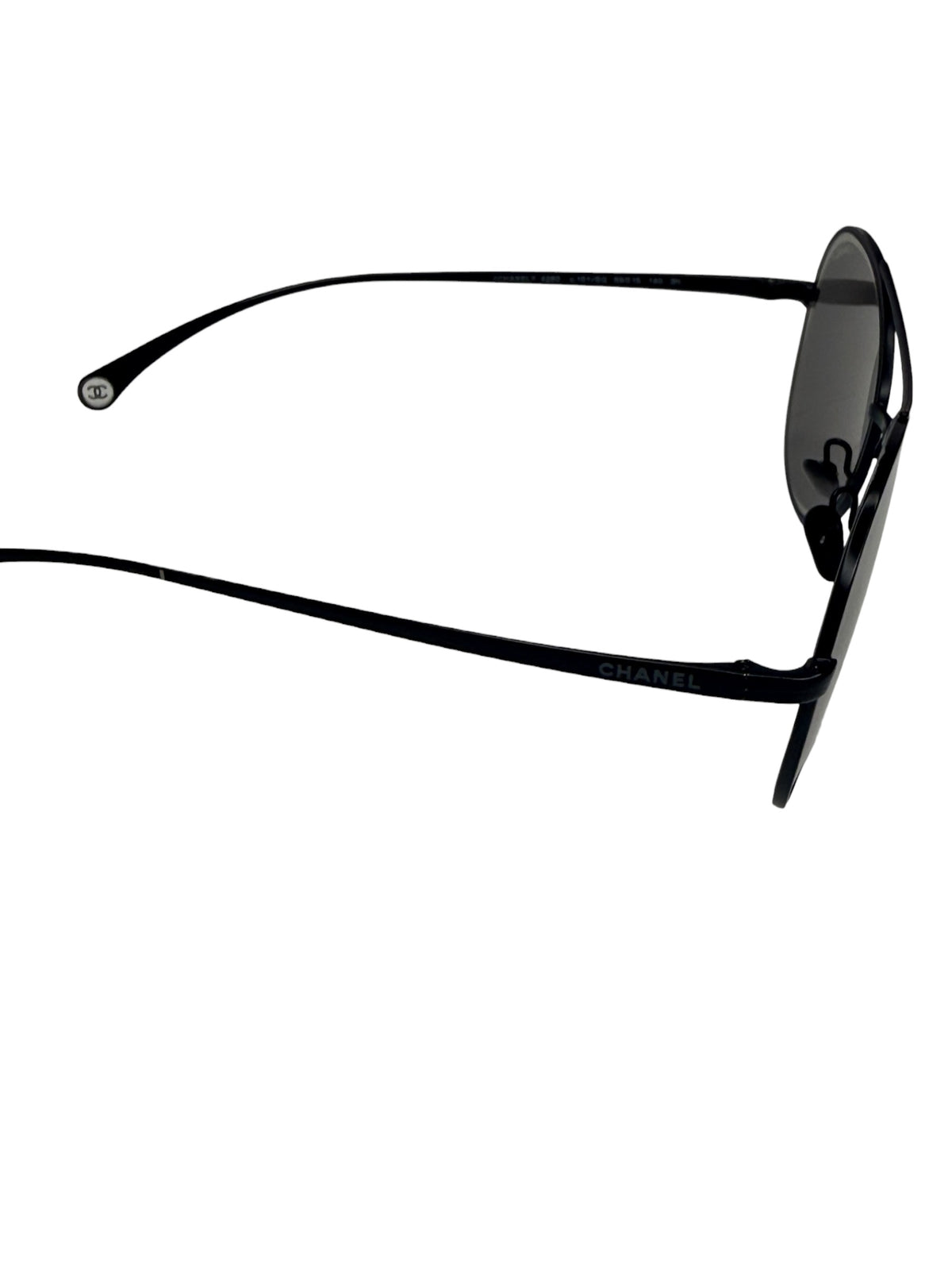 Chanel Black Aviator Sunglasses T8828