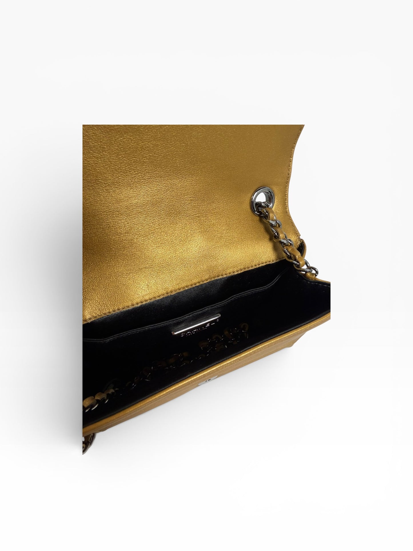 Chanel Gold Fringe Micro RHW