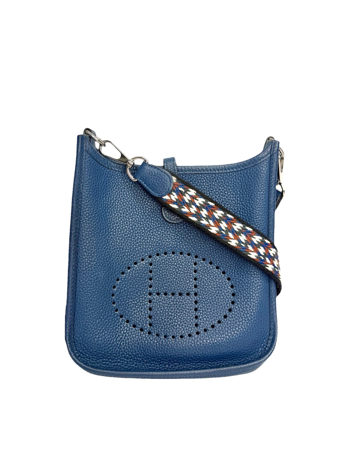 Hermes Evelyne TPM Blue Clemence T8789