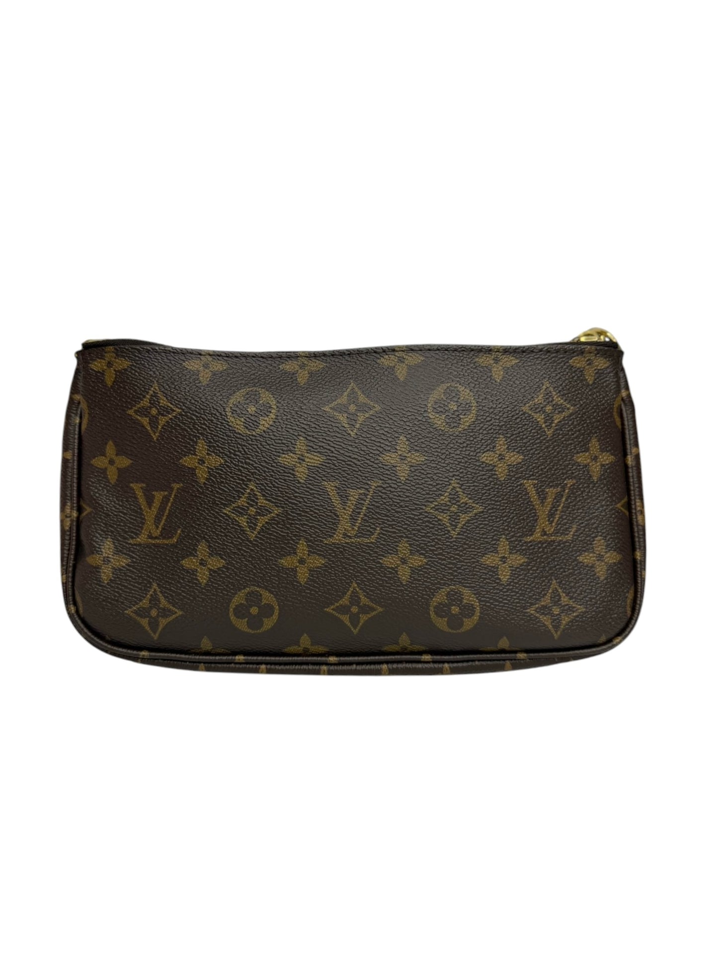 Louis Vuitton Multi Pochette Green Strap T8742