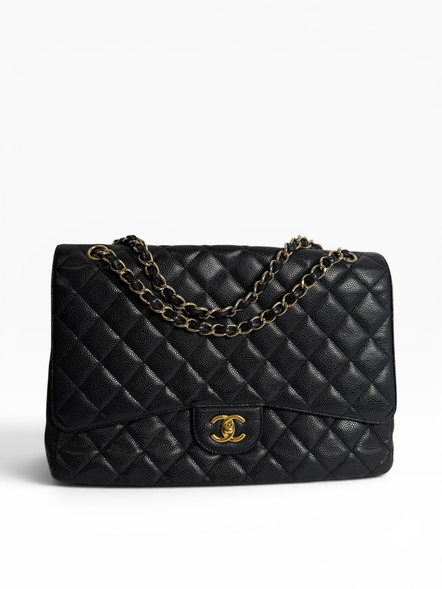 Chanel Caviar Maxi Black GHW