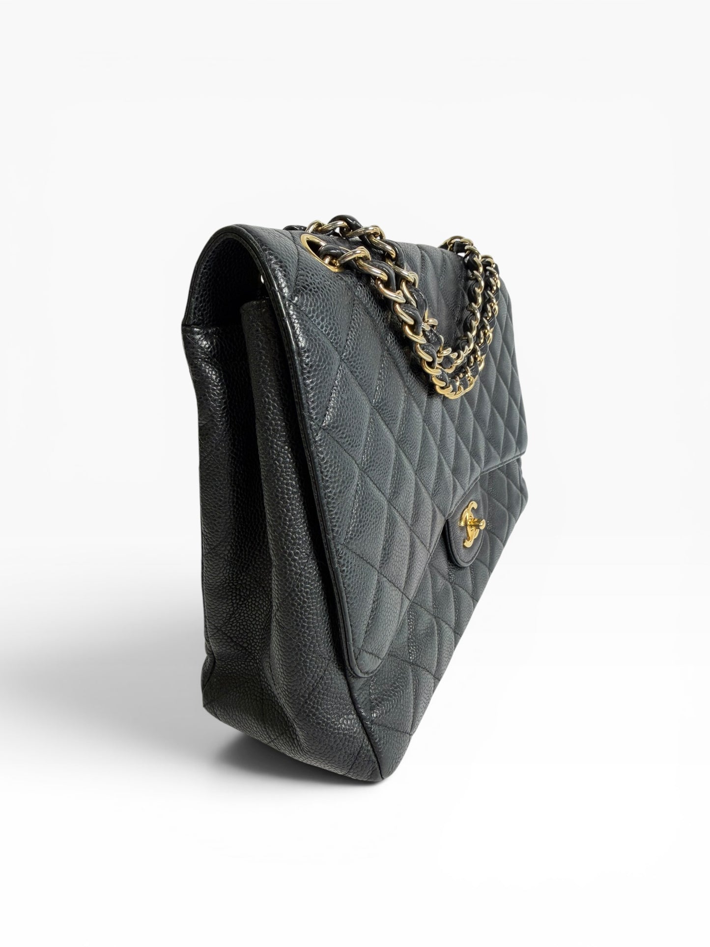 Chanel Caviar Maxi Black GHW