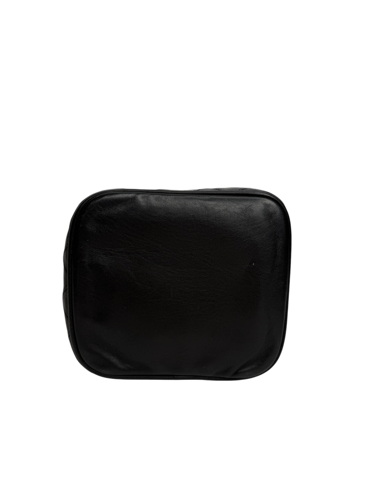 Chanel Black Vintage Top Handle Vanity Case T8930
