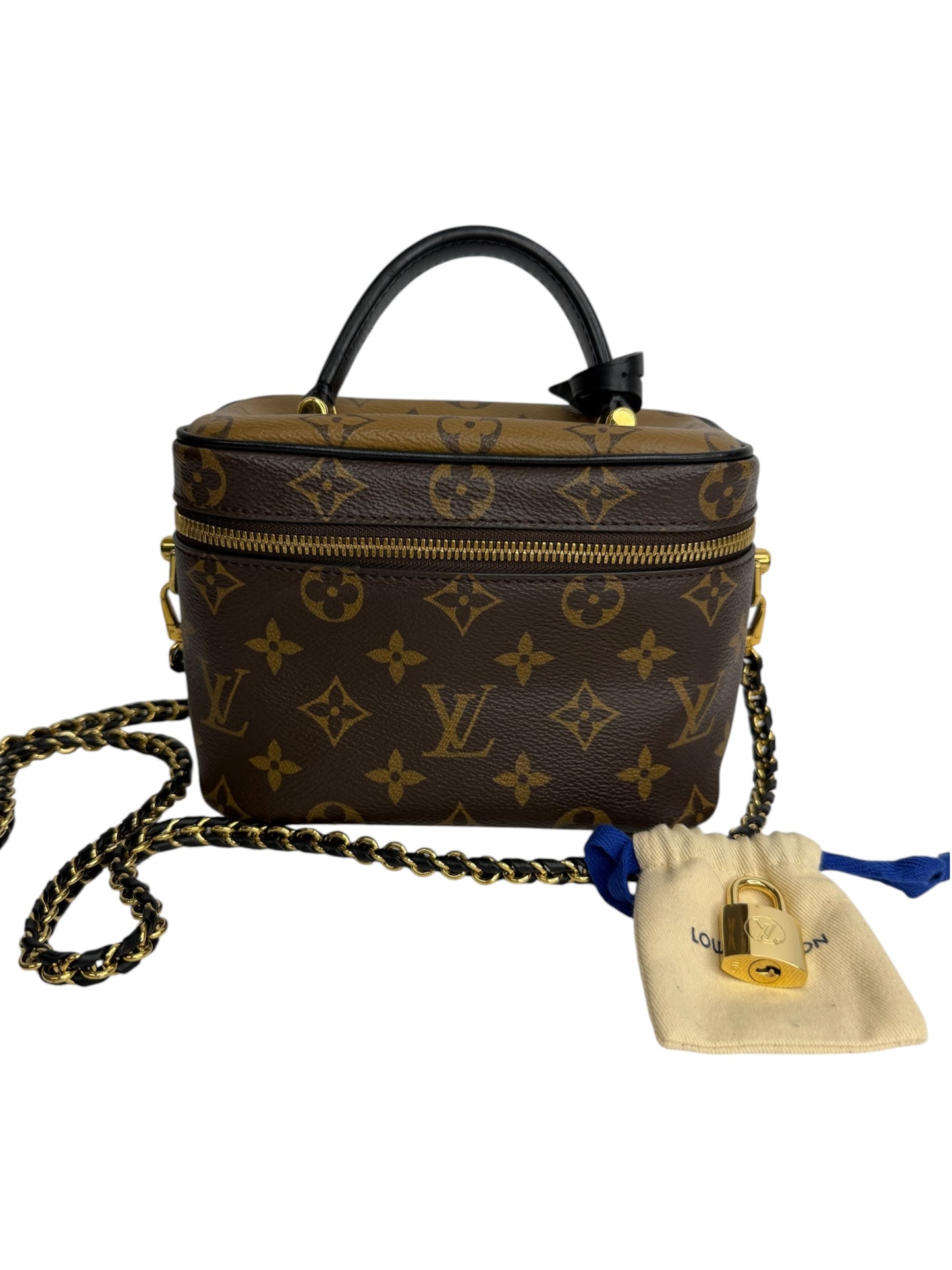 Louis Vuitton Top Handle Vanity Crossbody T8812