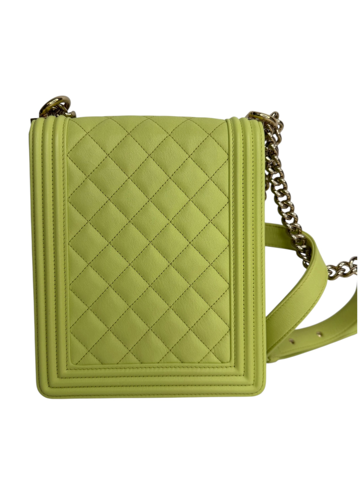 Chanel Kiwi North South Boy Bag T8811