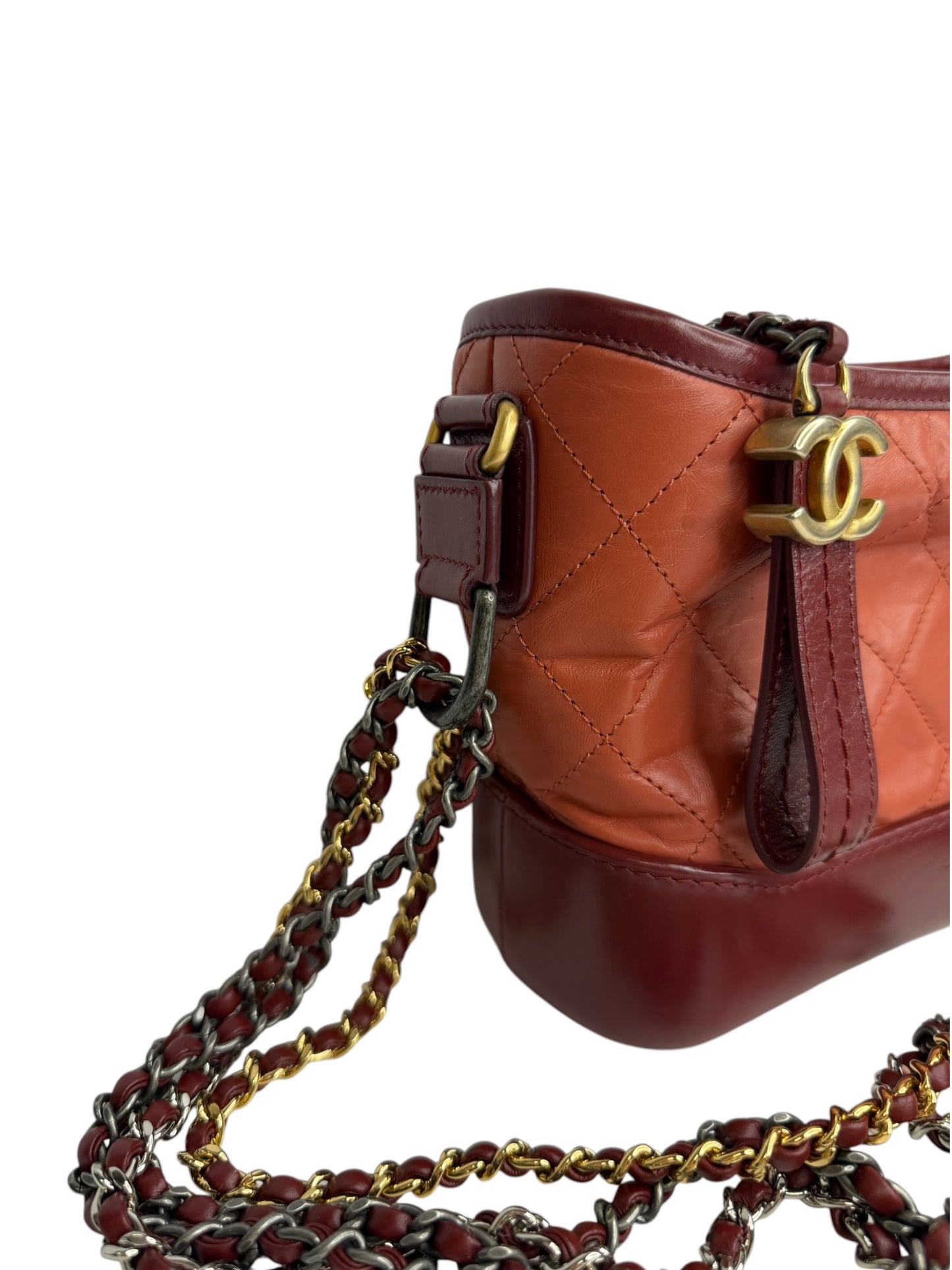 Chanel Red Gabrielle Small T8815