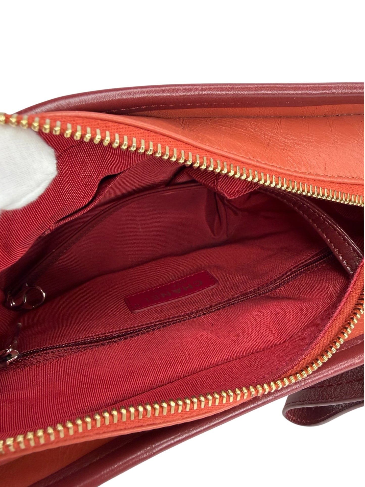 Chanel Red Gabrielle Small T8815