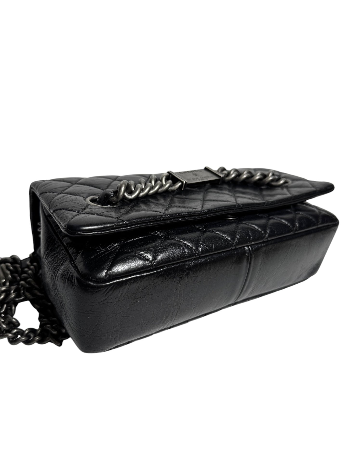 Chanel Black Quilted Leather Crossbody