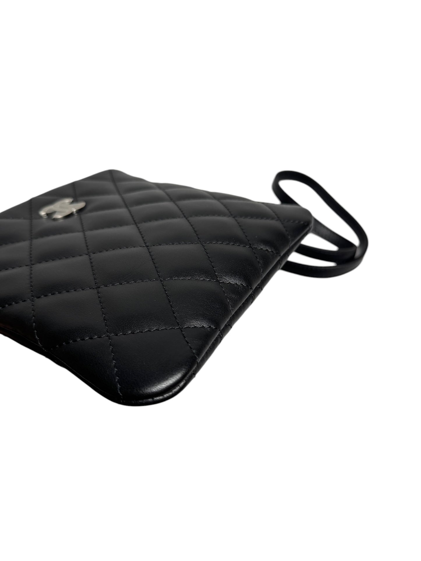 Chanel Quilted Black Uniform Crossbody Bag
