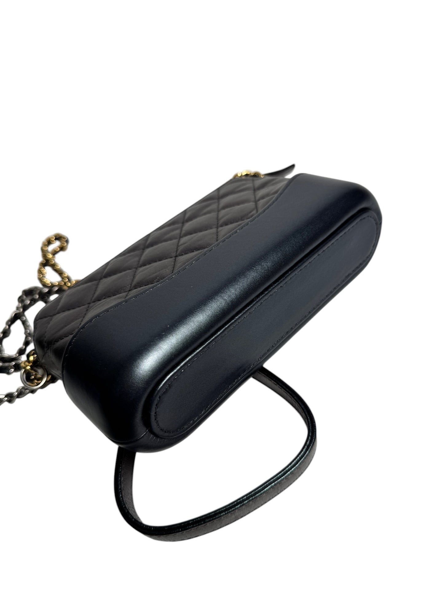 Chanel Gabrielle Double Zip Clutch With Chain