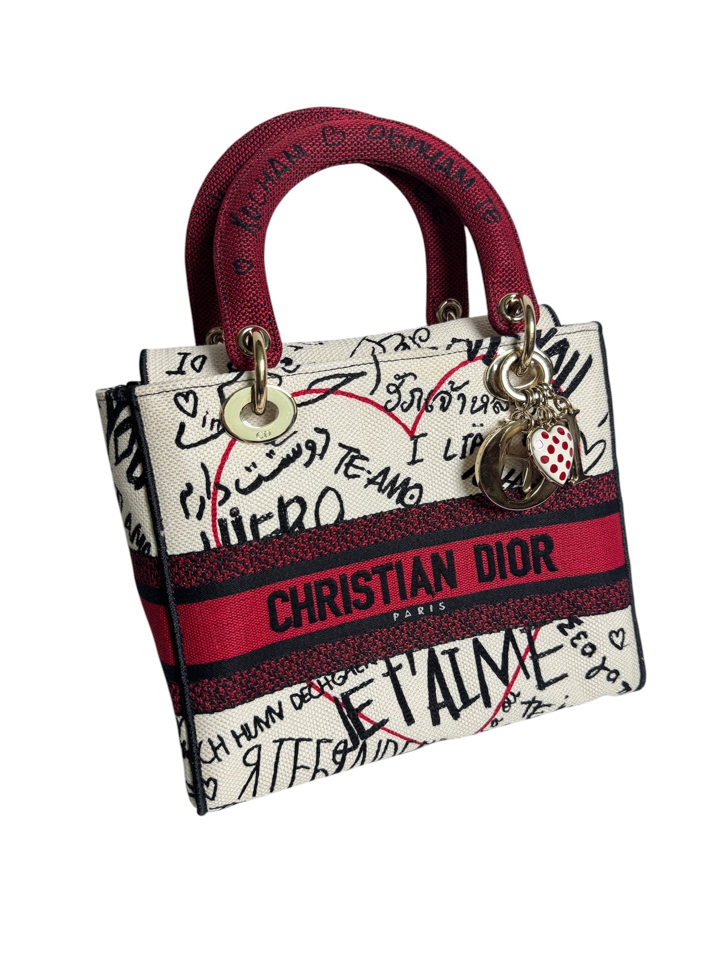Christian Dior Lady D-Lite Canvas Bag